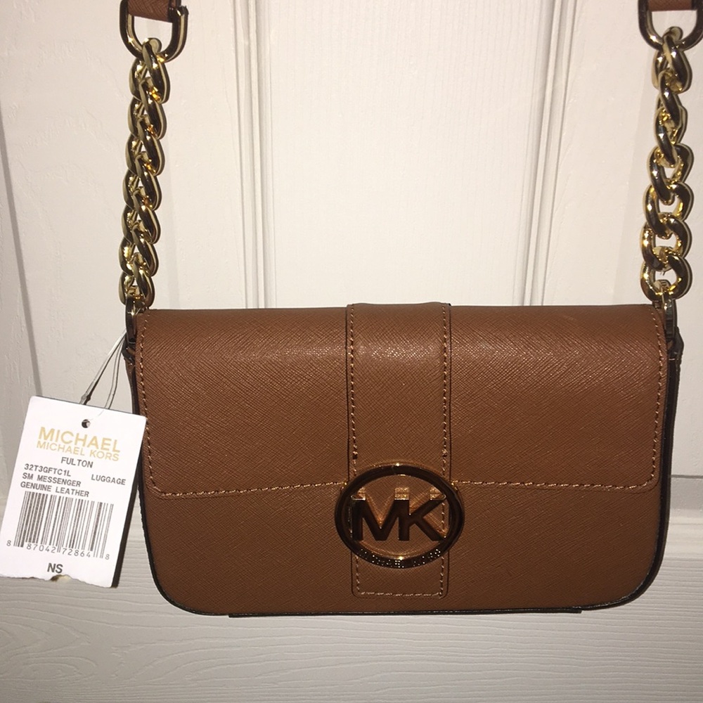 *NEW* Michael Kors Small Cross Body Fulton Bag